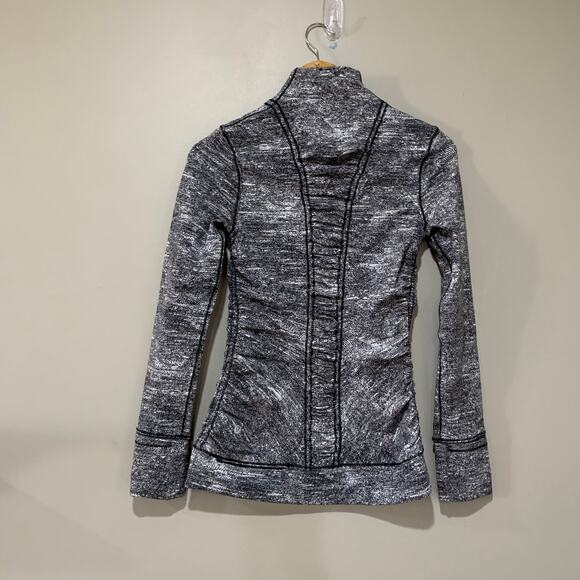 Lululemon Jacket Size 4 Cypress Kiss 1/2 Zip - Picture 4 of 12